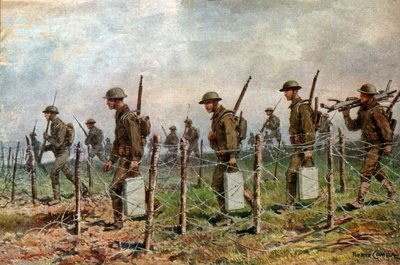 Soldados estadounidenses, 1917 de Unknown